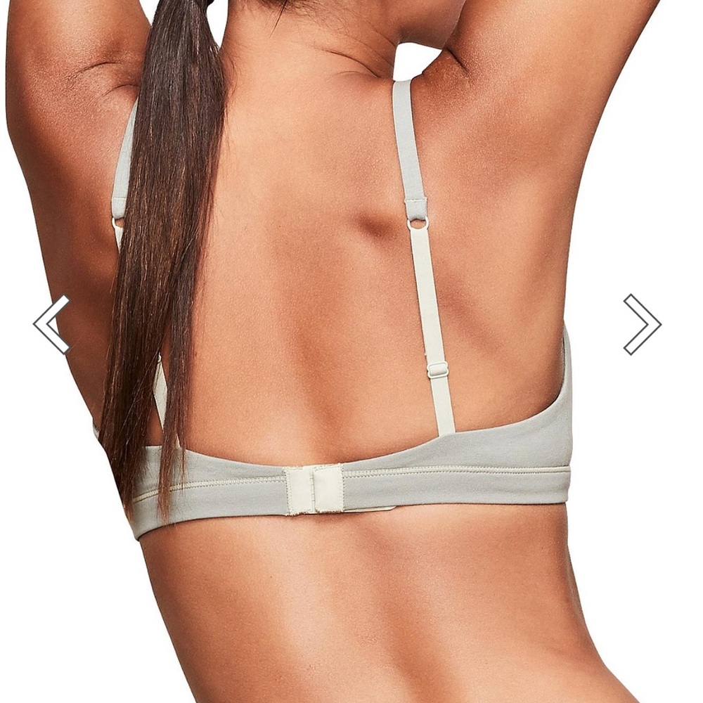 NWT SKIMS TRIANGLE BRALETTE- 4x Mineral - Picture 4 of 12